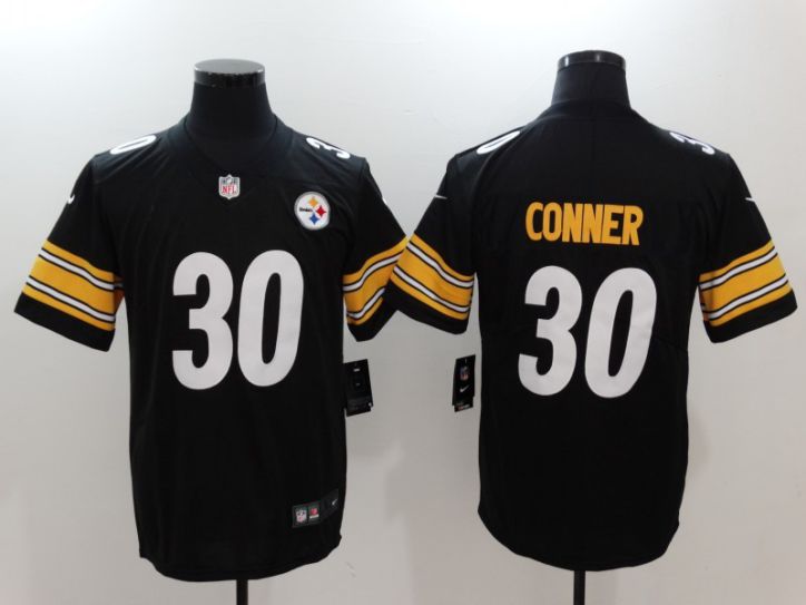Men Pittsburgh Steelers 30 Conner BlackNike Vapor Untouchable Limited NFL Jerseys